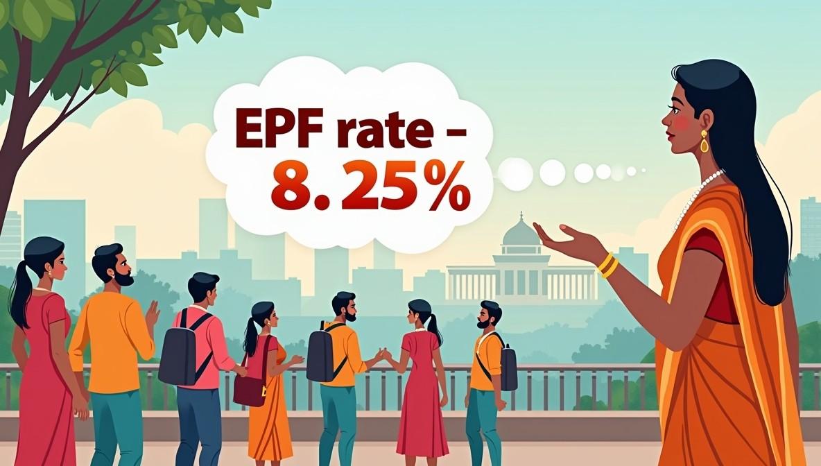 EPF rates 2025